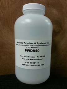 Flame sprayed powder alloy equivalent to Cronatron Pyrospray 840*