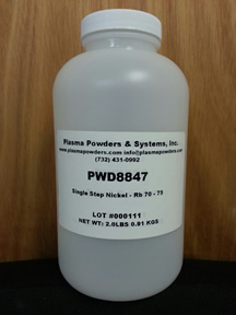 Flame sprayed powder alloy equivalent to Cronatron Cryospray 8847
